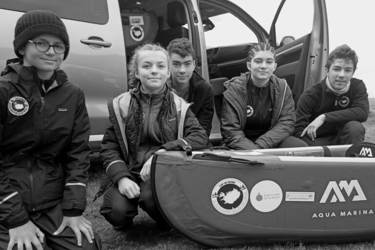 Cap au Nord - Kayaks financés par le Fonds de dotation de l'Université de la terre